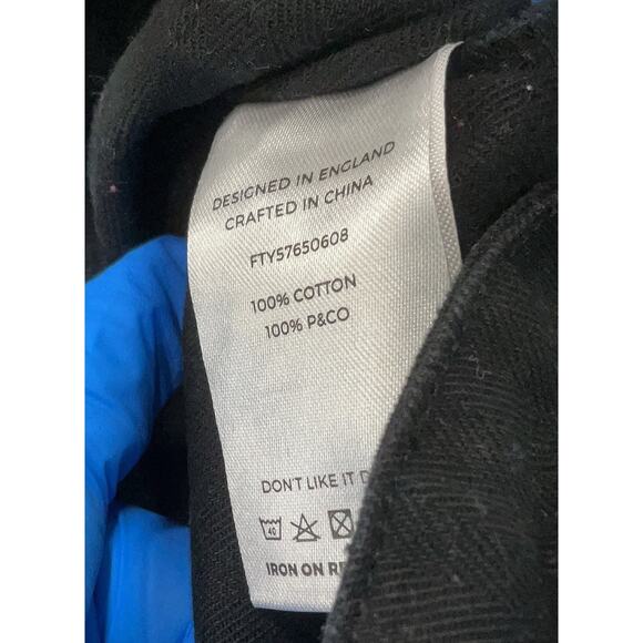 P&Co Black 304 Service Fatigue Pants Size US 8 UK 12 - Picture 5 of 5